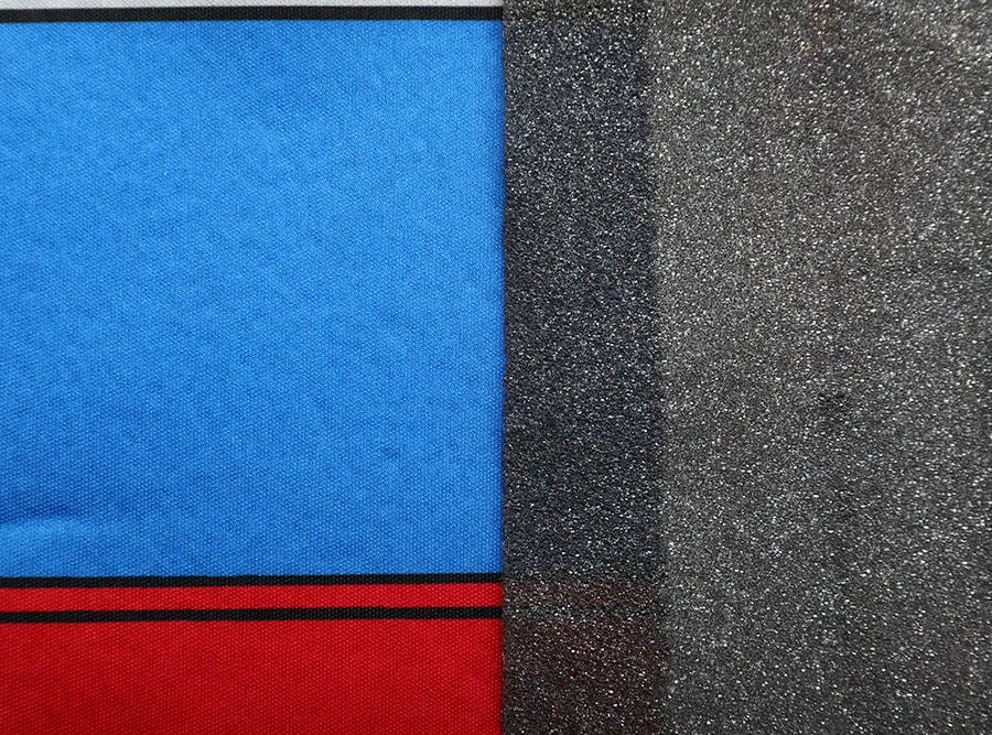 JNFZ129 transfer printed cloth composite sponge garment fabric