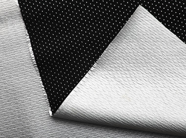 JNFZ293 PU silver film composite bird's eye cloth outdoor fabric