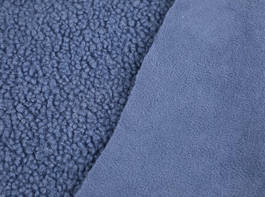 Apparel Fabric Loop + Polar Fleece Bobo Blue