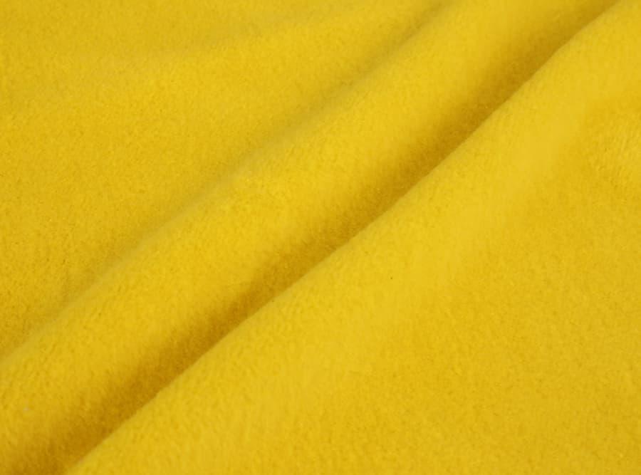 Cotton Fleece Sweatshirt Fleece Yellow